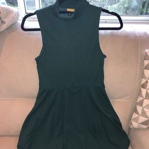 Evergreen sleeveless Prince and Fox dress